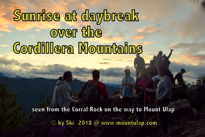 If you're coming to Corral rock and looking for a Sunrise scenario at early dawn, you are here right  