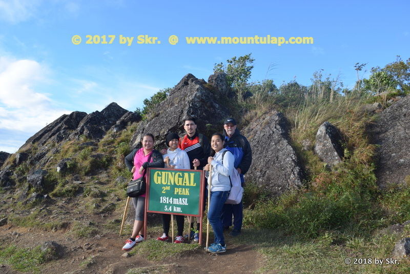  Gungal Rock is the most popular hiking destination on the Mount Ulap Eco-Trail, way to Mount Ulap Summit 