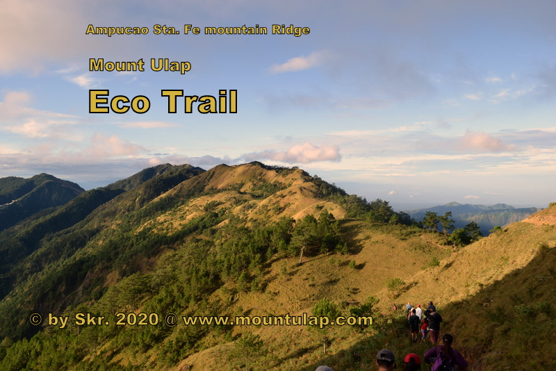 Mount Ulap Eco-Trail is a well-known landmark and tourist attraction along with the Ampucao-Santa Fe mountain range in Itogon, Benguet
